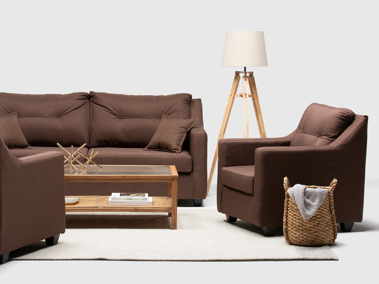 Juego living Noruega 2.1.1 TELA