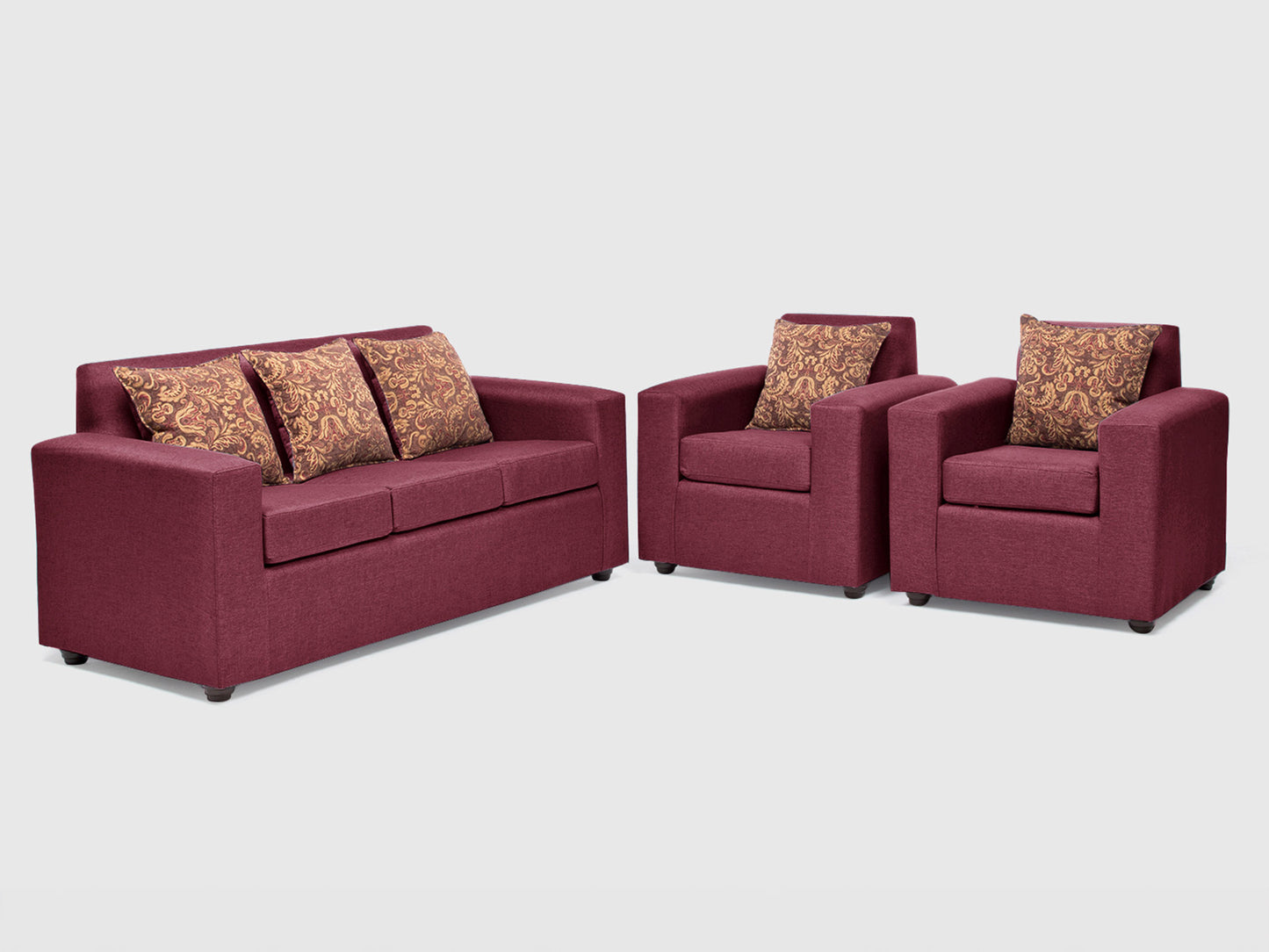 Juego Living París 3.1.1 TELA