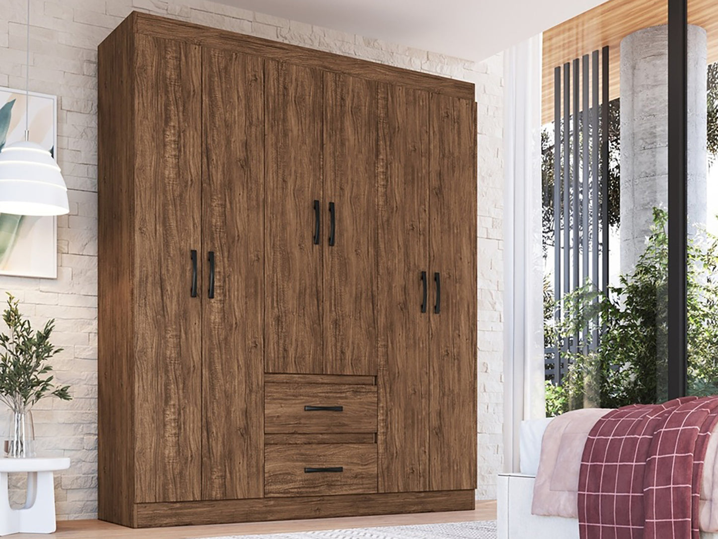 Closet México 6 Puertas 2 Cajones