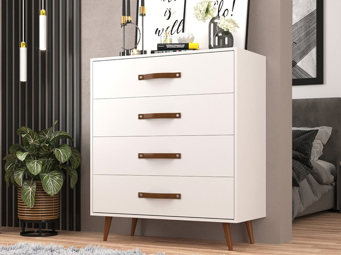 Cómoda Brasil 4 Puertas