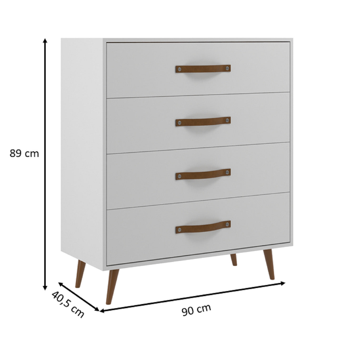 Cómoda Brasil 4 Puertas