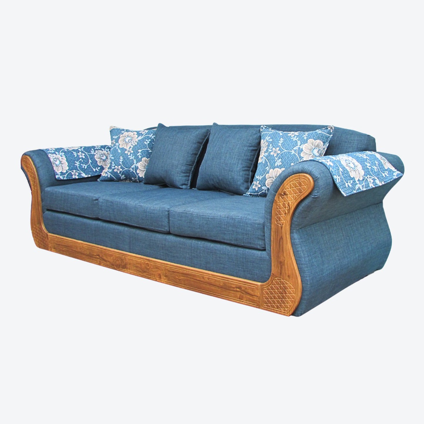 Juego living Irlanda Miel 3.1.1 TELA