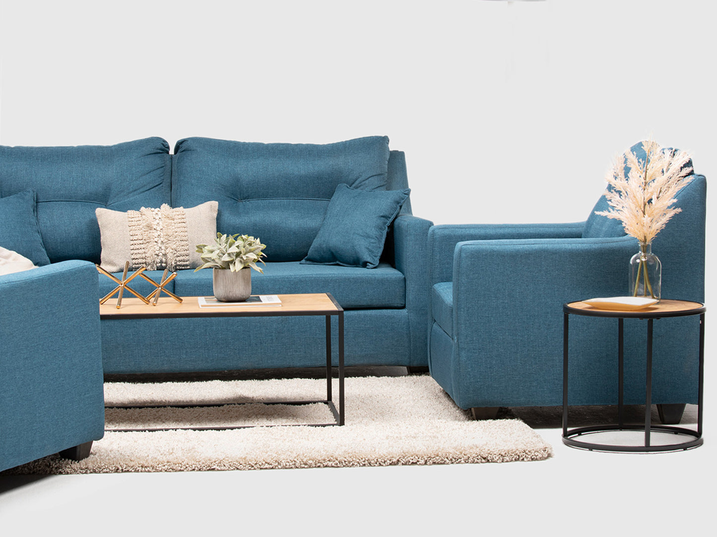 Juego living Noruega 2.1.1 TELA