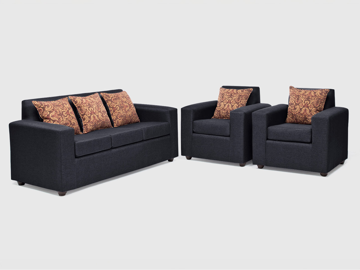 Juego Living París 3.1.1 TELA