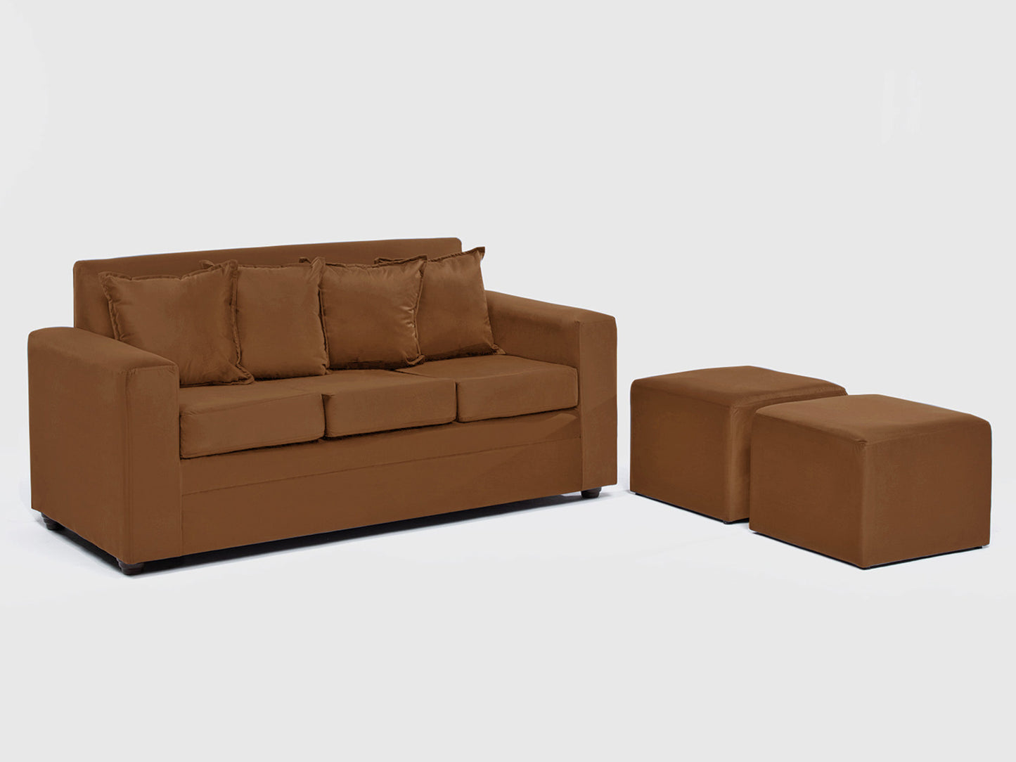 Sofá París + 2 pouf FELPA