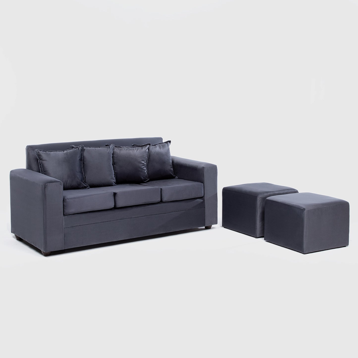 Sofá París + 2 pouf FELPA