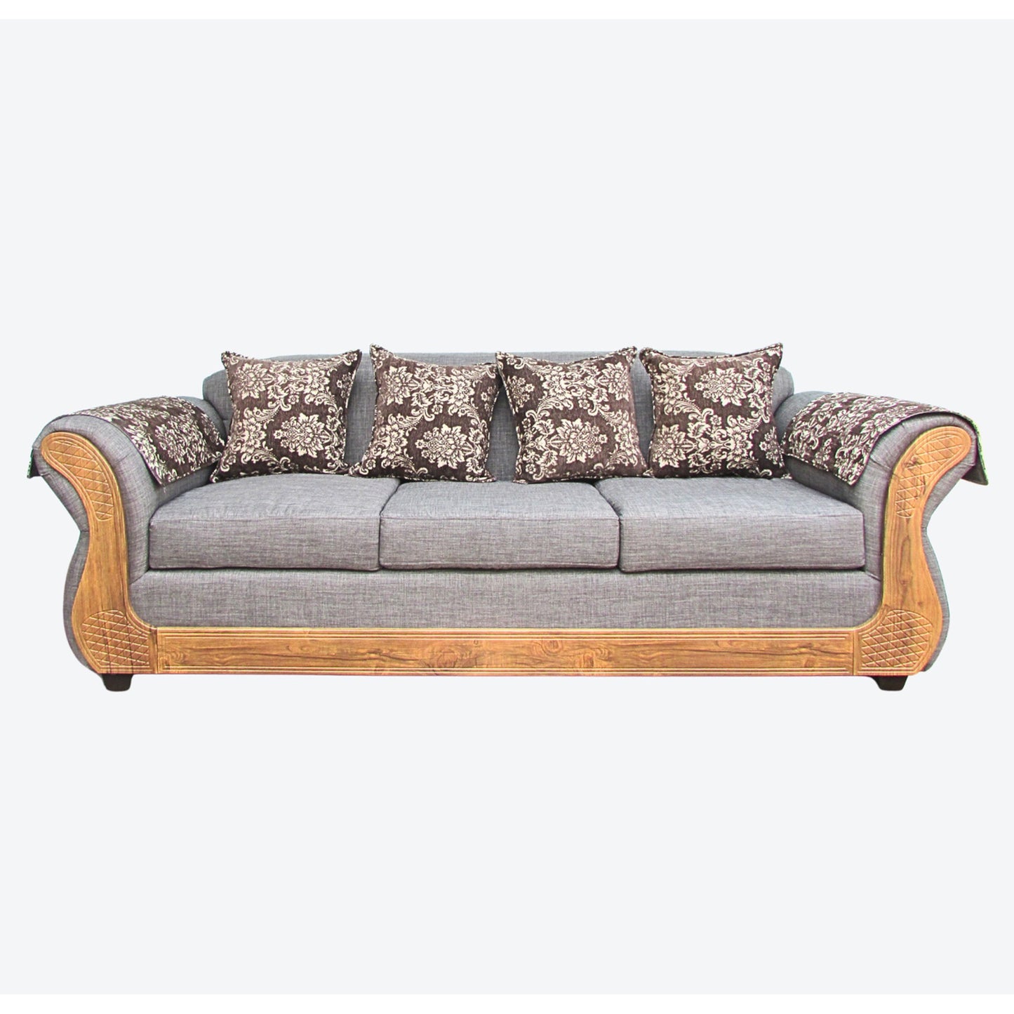 Juego living Irlanda Miel 3.2 TELA