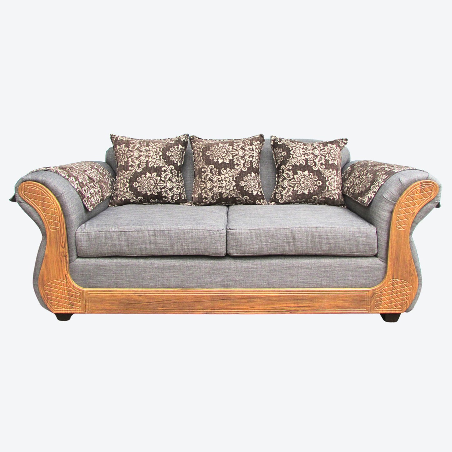 Juego living Irlanda Miel 3.2 TELA