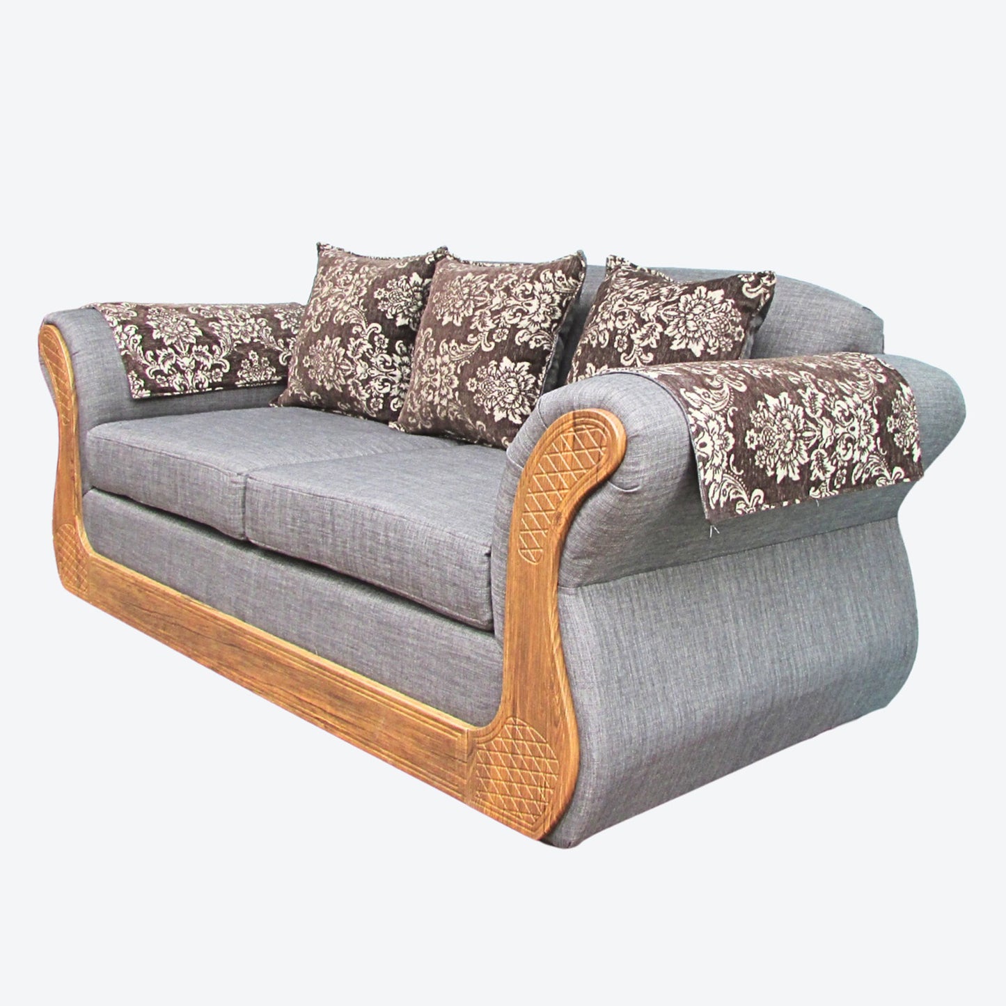 Juego living Irlanda Miel 3.2 TELA