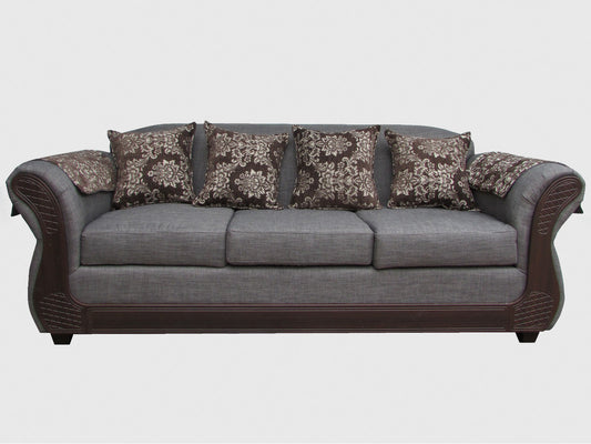 Sofá Irlanda choco 3C TELA